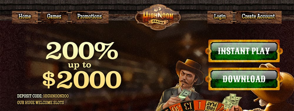 High Noon Casino Bonus Codes