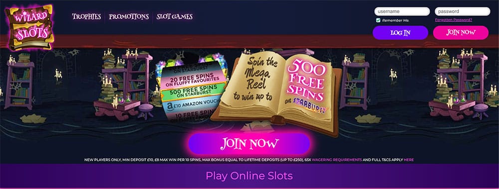 Wizard Slots Casino Bonus Codes