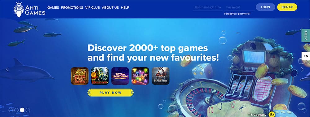 AHTI Games Casino