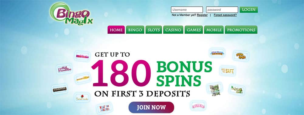 Bingo Magix Welcome Bonus