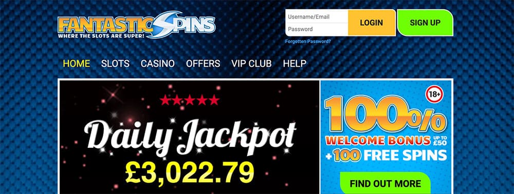 Fantastic Spins Casino Bonus Codes