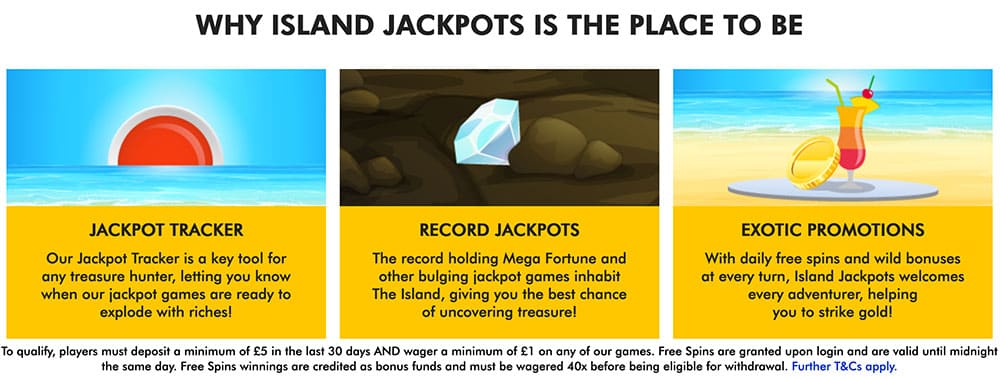 Island Jackpots Casino Bonus Codes