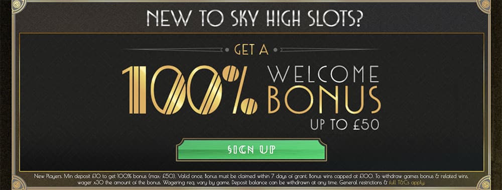 Sky High Slots Casino Bonus Codes