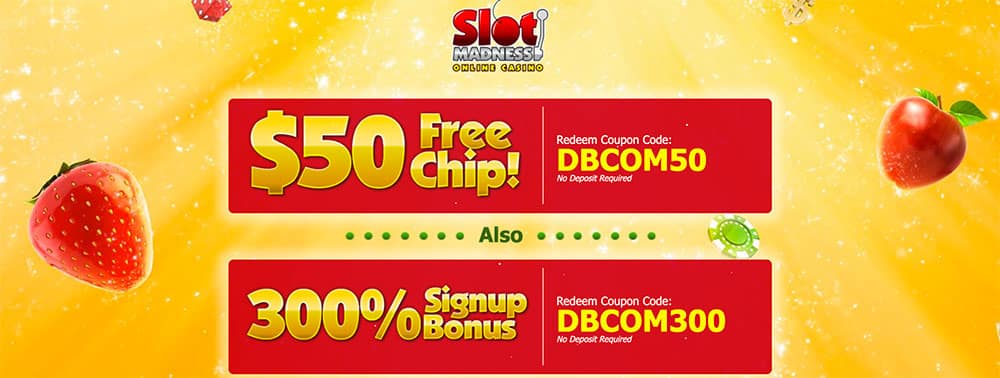 slot madness no deposit bonus codes july 2021