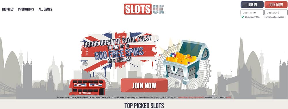 SlotsUK Casino Bonus Codes