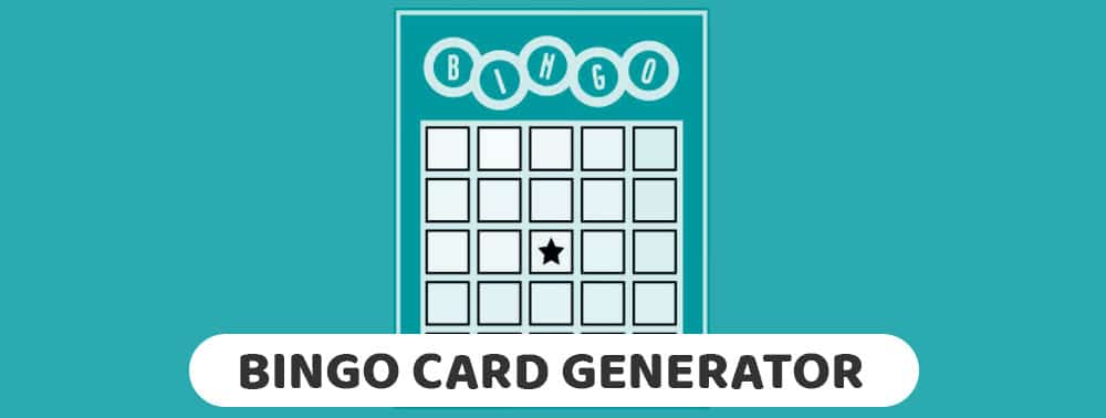 Bingo Card Generator