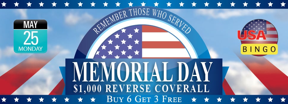 Memorial Day Reverse Coverall Games