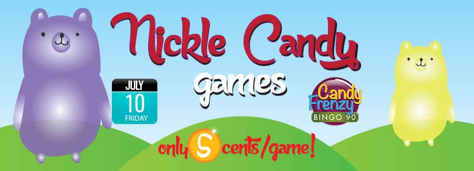 Play Nickle Candy Games on CyberBingo