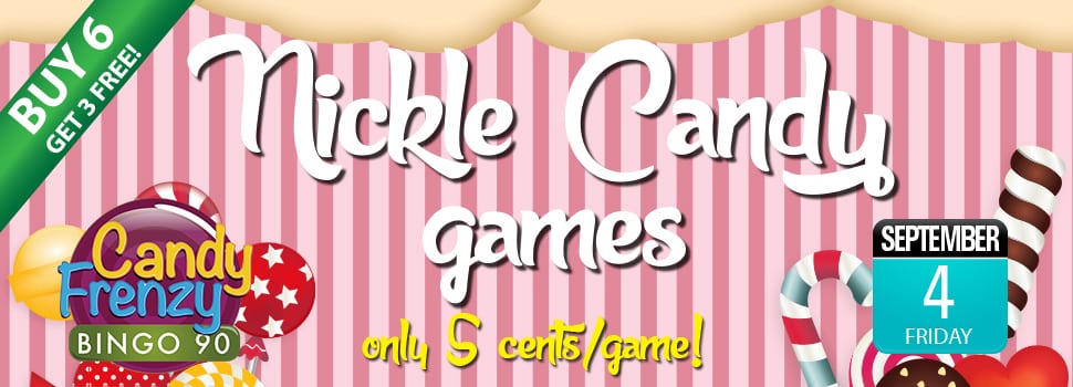 Cyber Bingo - Nickel Candy Games Promo