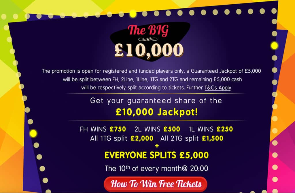 Scary Bingo Promotions - January 2016