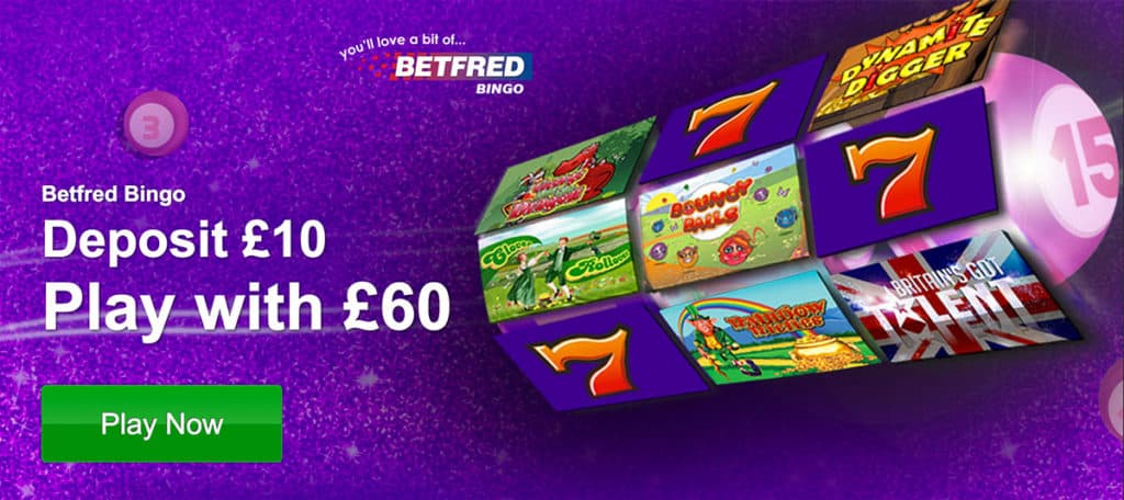 Betfred Bingo - Be the majestic to win exclusive £2,016 games