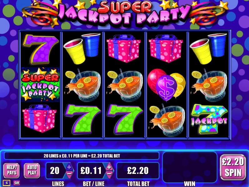 Play Jackpot Party Slot Machine