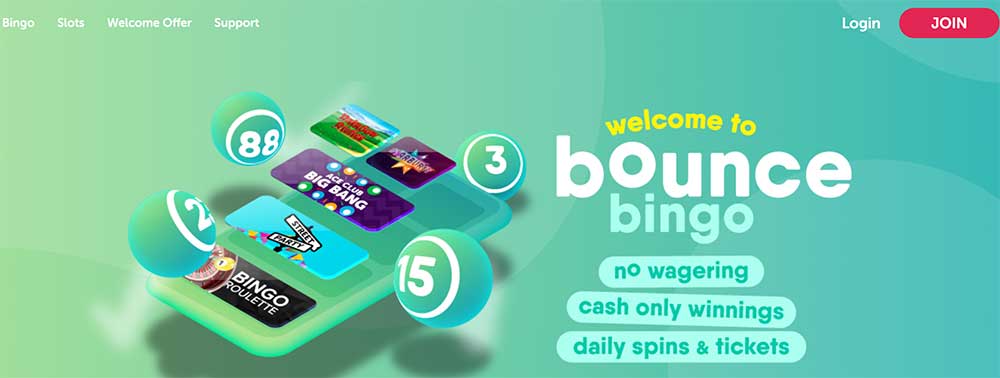 Bounce Bingo Bonus Codes