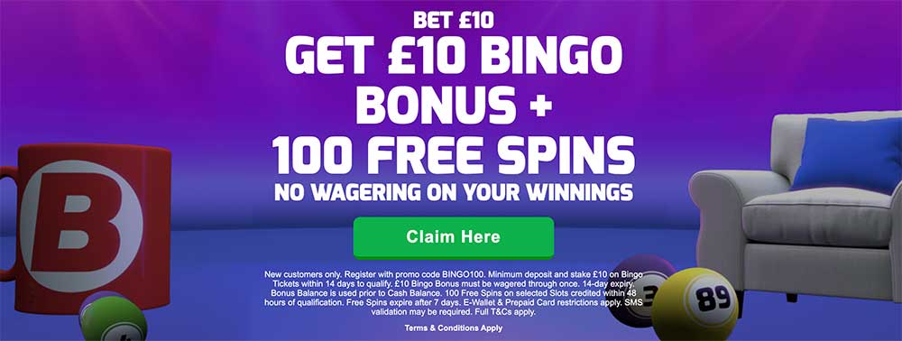 Betfred Bingo Promo Code