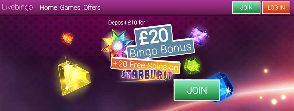 Live Bingo Bonus Codes