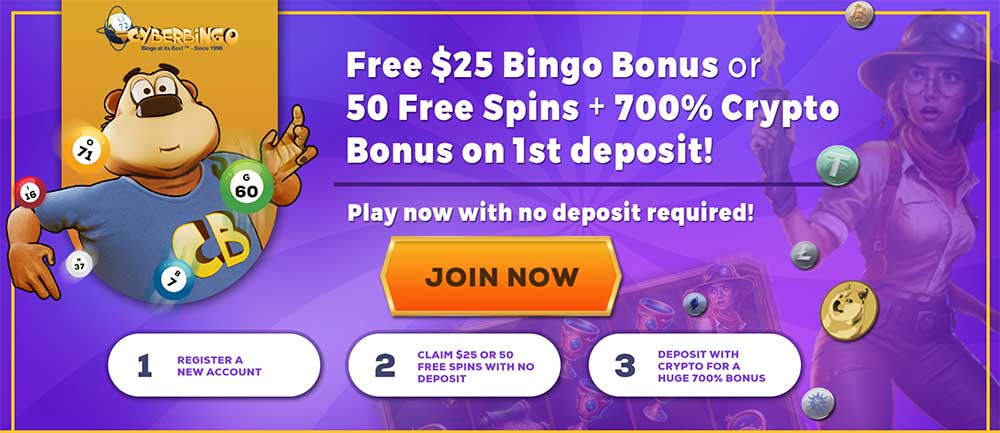 Cyber Bingo No Deposit Bonus Code