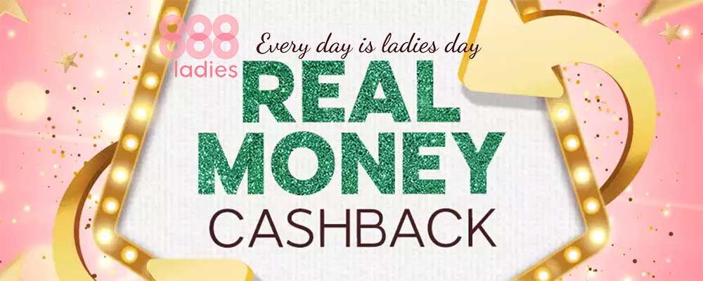 Discover the Magic of 888Ladies with the Daily Cashback Promotion