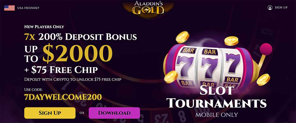 Alladin’s Gold Casino Bonus Code