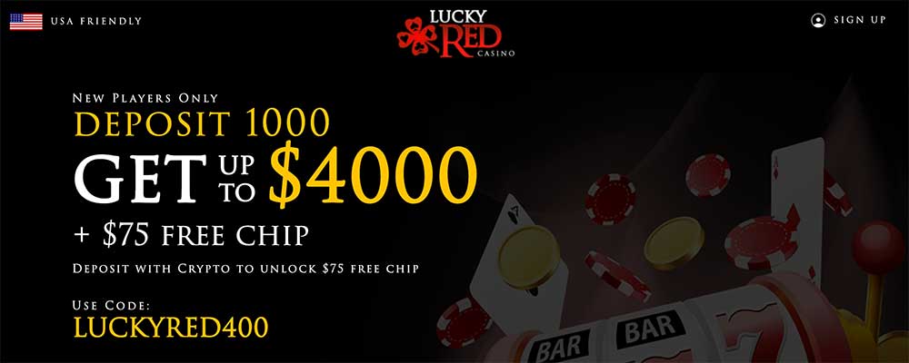 Lucky Red Casino Bonus Code