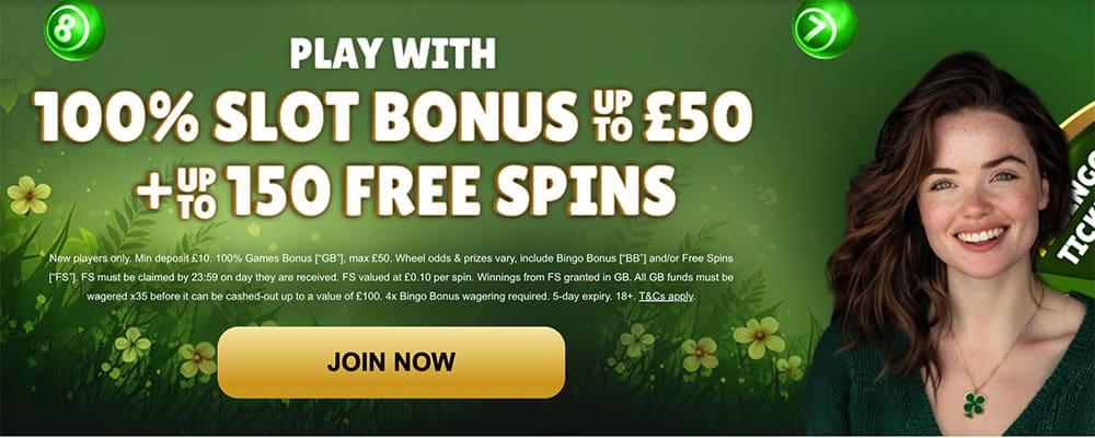 Bingo Ireland Bonus Code