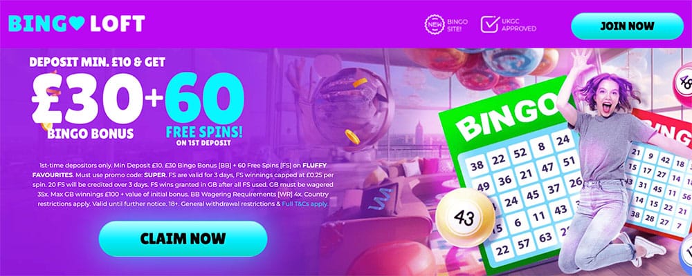 Bingo Loft Bonus Code